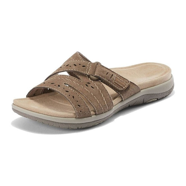 GRW Orthopedic Sandals Women Summer Beach Adjustable Strap Soft Sole Comfortable Walking Shoes