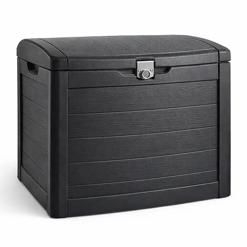 Aufbewahrungsbox Kunststoff Schwarz 117x45x57 cm