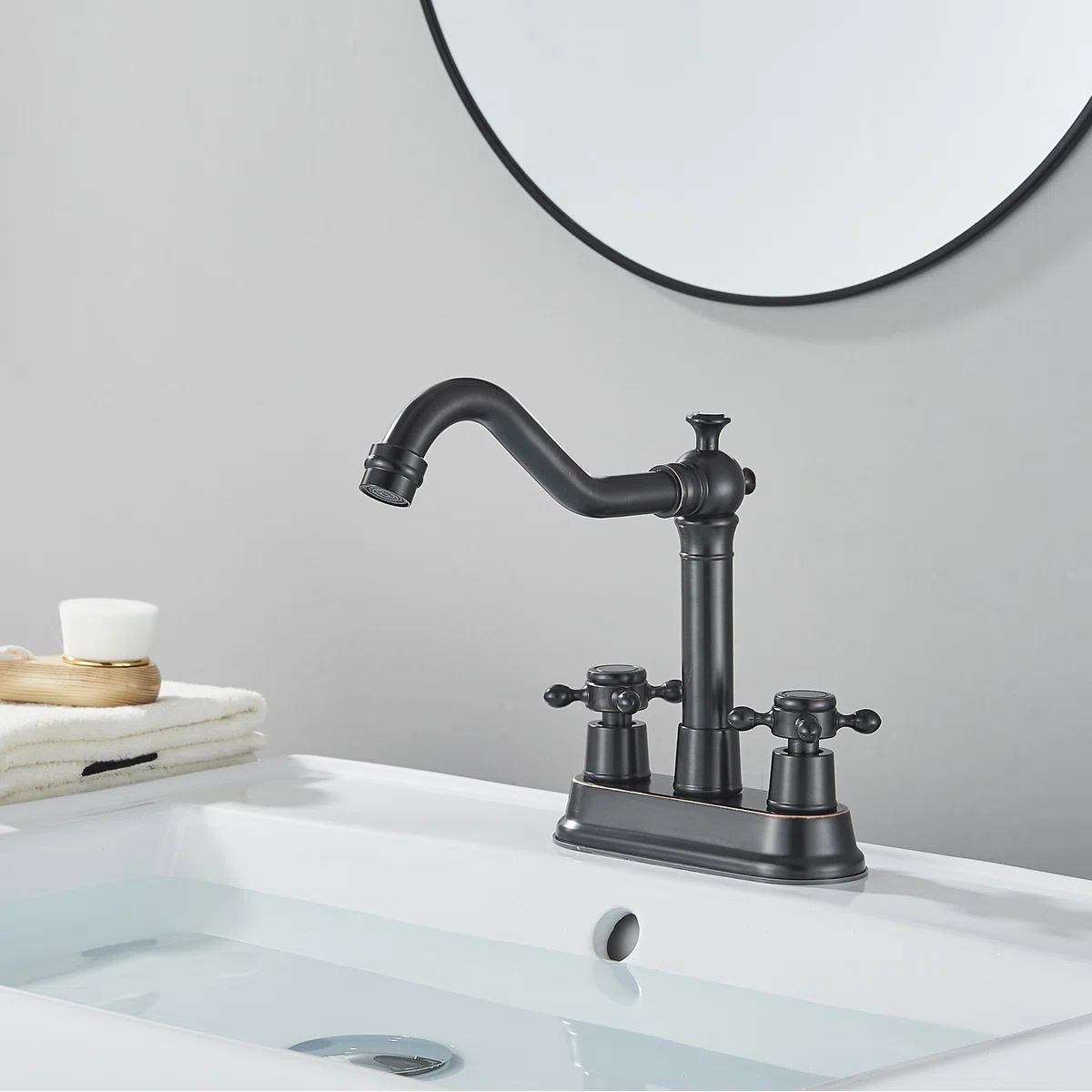 2-handle Bathroom Faucet 