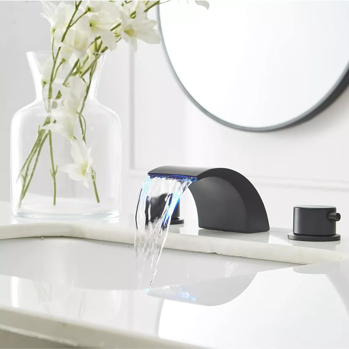 Widespread 2-handle Bathroom Faucet