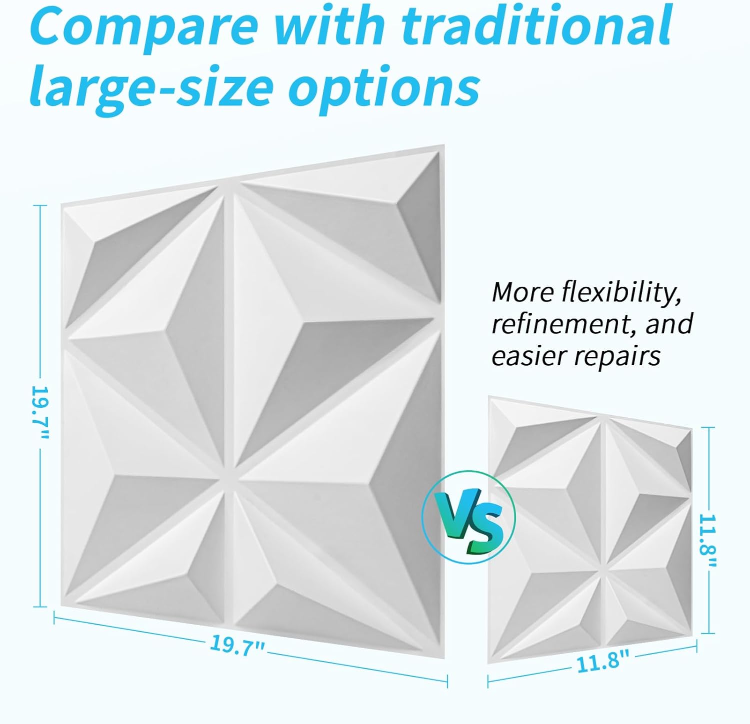 20 Pack Decorative 3D Wall Panels