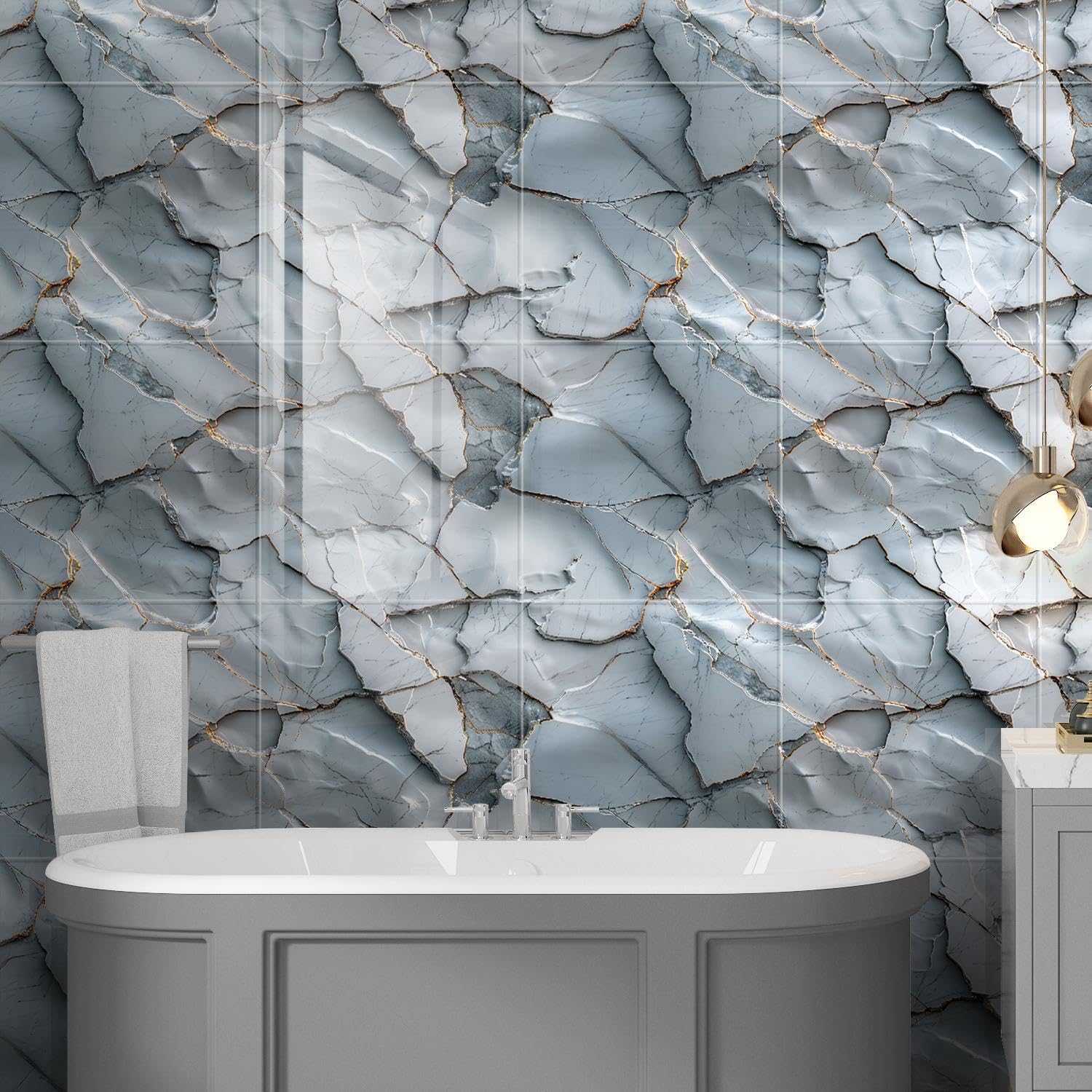 Marble Wall Panels for Interior Decor