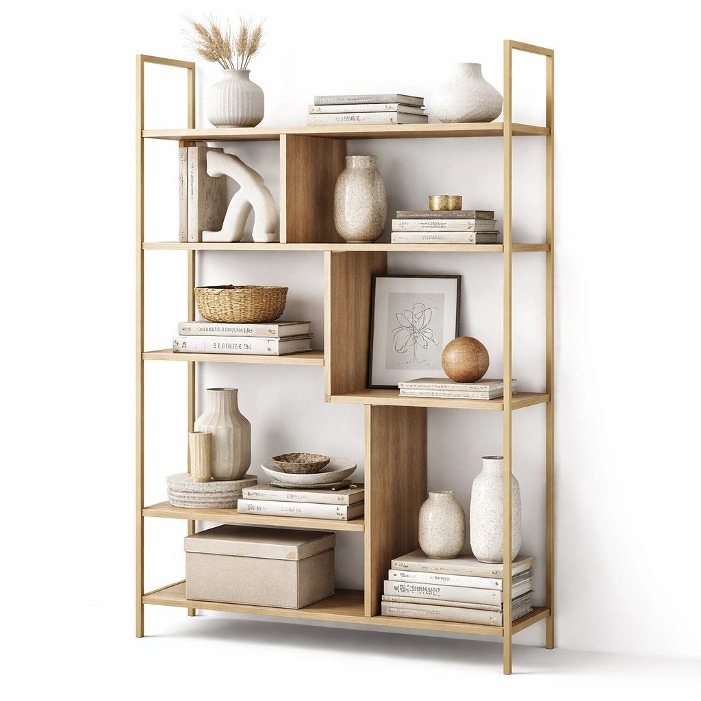 tagre design ouverte avec structure mtal C Beige