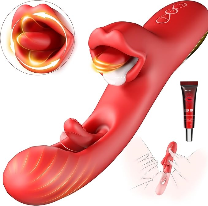3 in 1 Double Tongue💋💋 -- Female G-spot Stimulator💥💥-suzhom