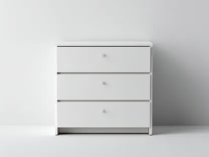 Cómodas madera 80x40x75 cm color blanco para dormitorio diseño moderno-Cozyuppad