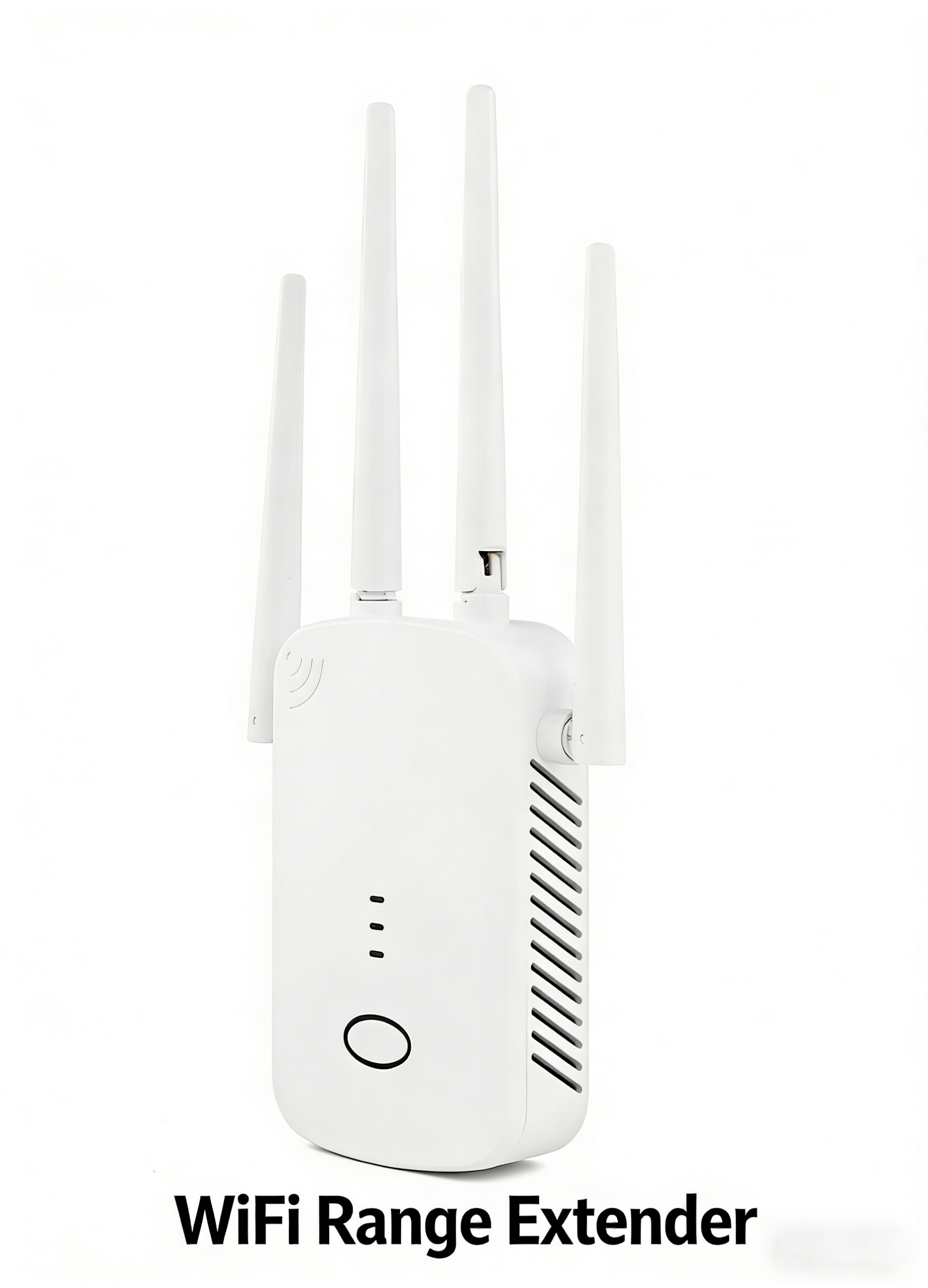 300Mbps WiFi Range Extender 2.4GHz Wireless Repeater with 4 Antennas, Long Range Signal Booster, Home Internet Amplifier Plug & Play
