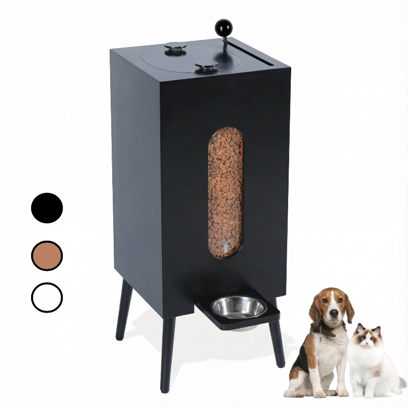 5L Automatic Pet Feeder with HD Camera, Smart App Control, 1-15 Meals/Day, 1-99 Portions, 10s Voice Recorder for Cats & Dogs