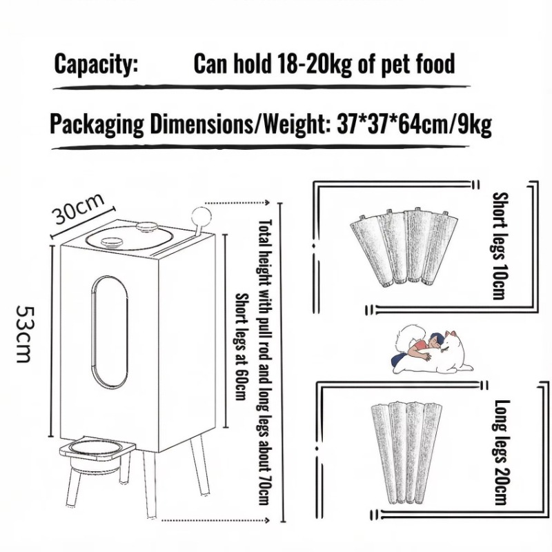 5L Automatic Pet Feeder with HD Camera, Smart App Control, 1-15 Meals/Day, 1-99 Portions, 10s Voice Recorder for Cats & Dogs