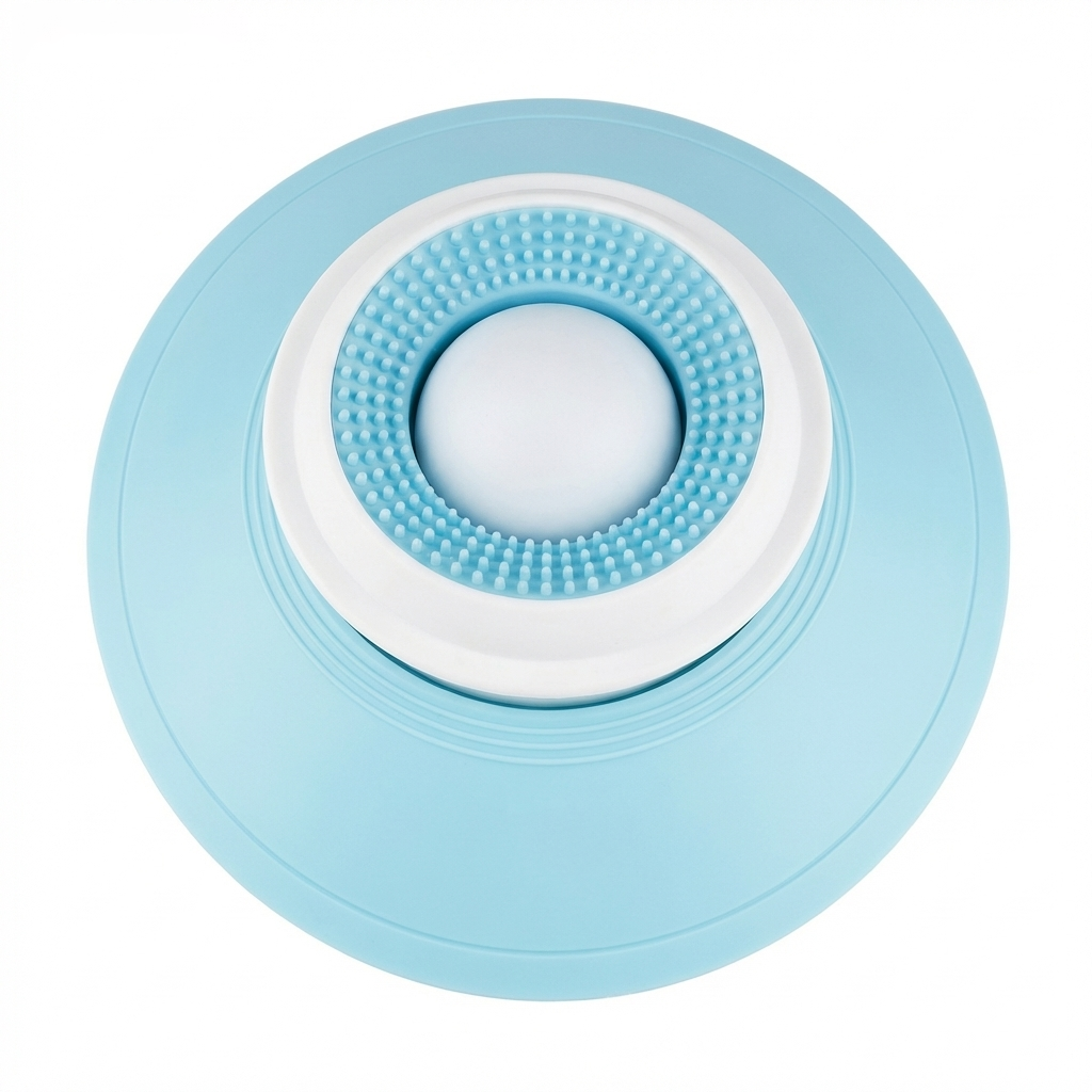 Licky Planet™ Suction Cup Dog Lick Mat – Anti-Slip Interactive Slow Feeder with Rotating Massage Ball, Food-Grade Silicone Calming Toy for Small & Medium Dogs