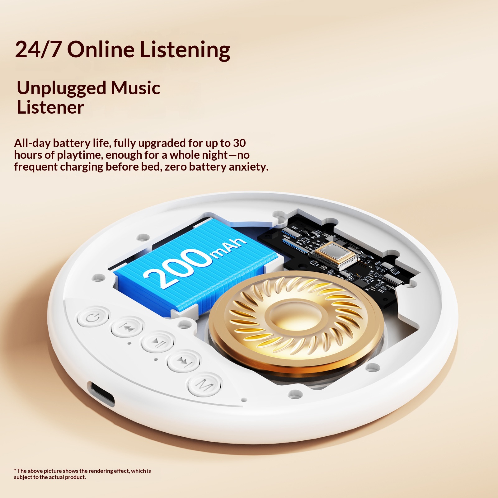 Multifunctional Digital Alarm Clock with Bluetooth Speaker – Music, Audiobooks & White Noise for Bedside Use