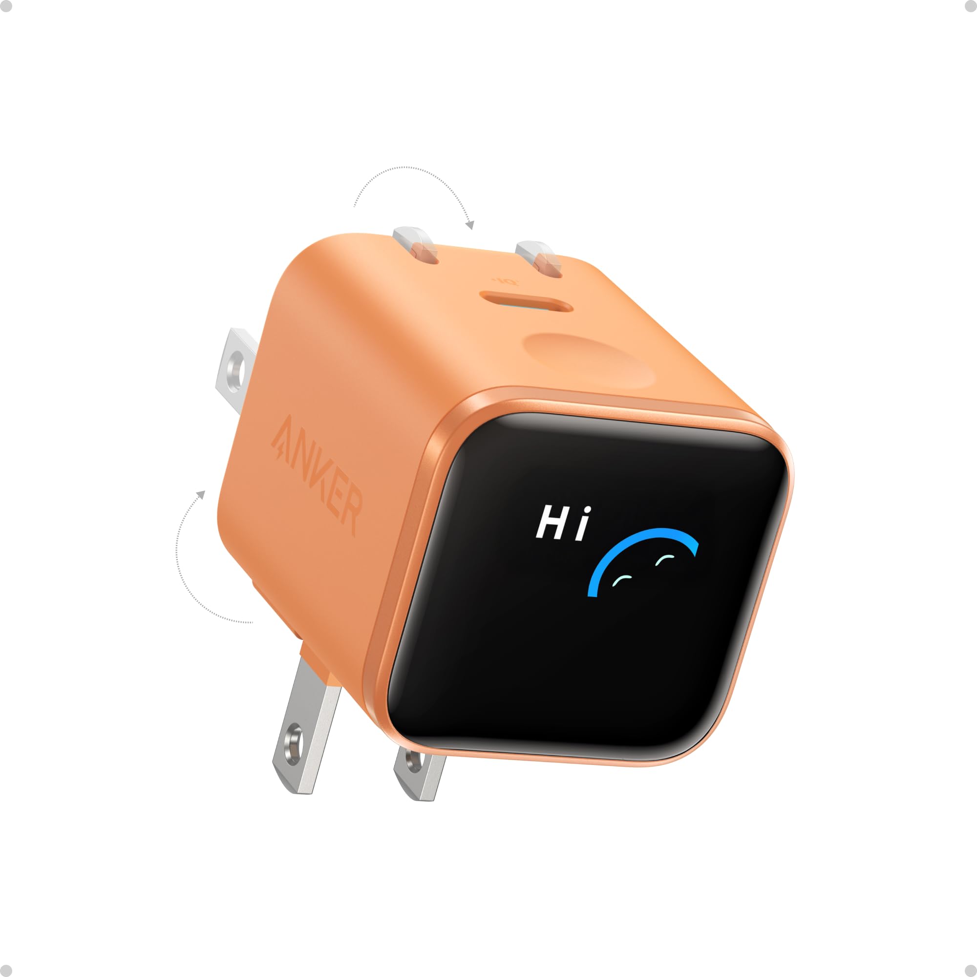 Introducing the Anker Smart Display Charger – where technology meets intuitive design. This isn't just a charger; it's your personal power companion.