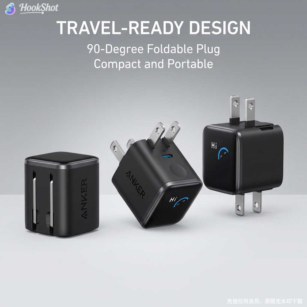 Introducing the Anker Smart Display Charger – where technology meets intuitive design. This isn't just a charger; it's your personal power companion.