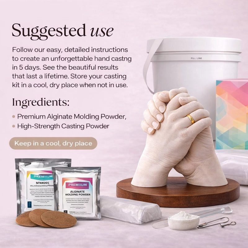The Hand Casting Kit for Couples