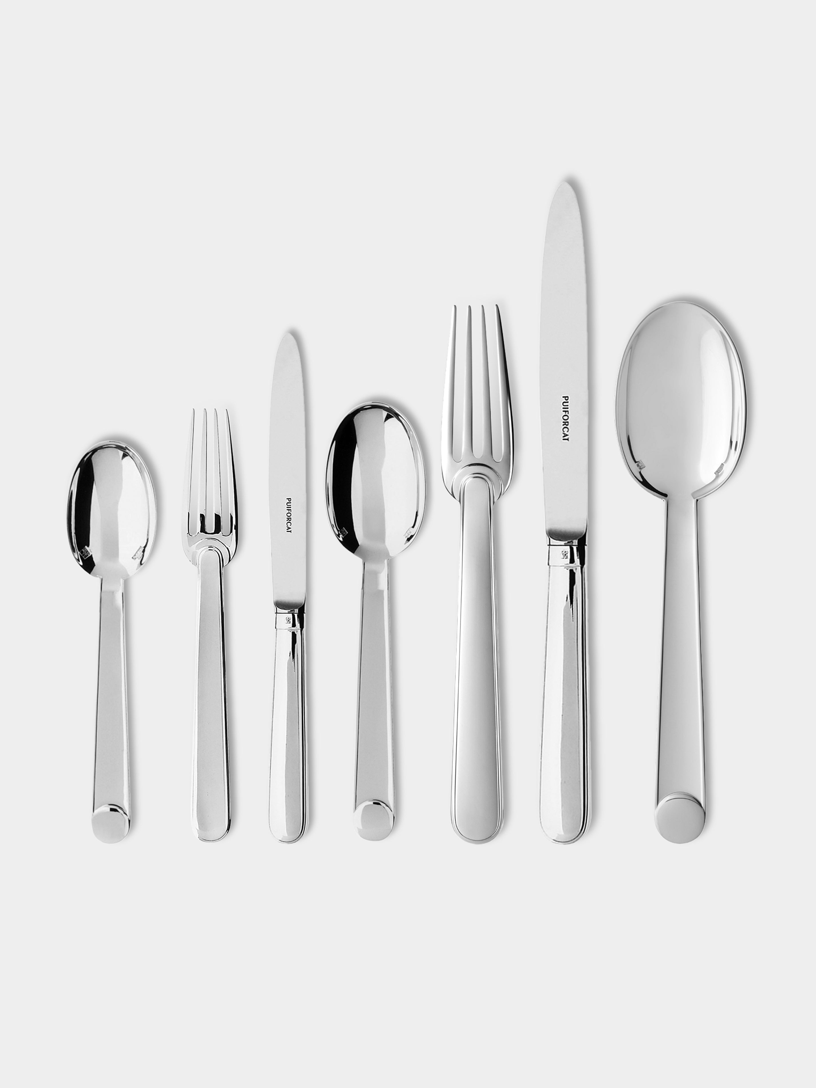 Normandie Silver-Plated Cutlery (Set of 7 Pieces)