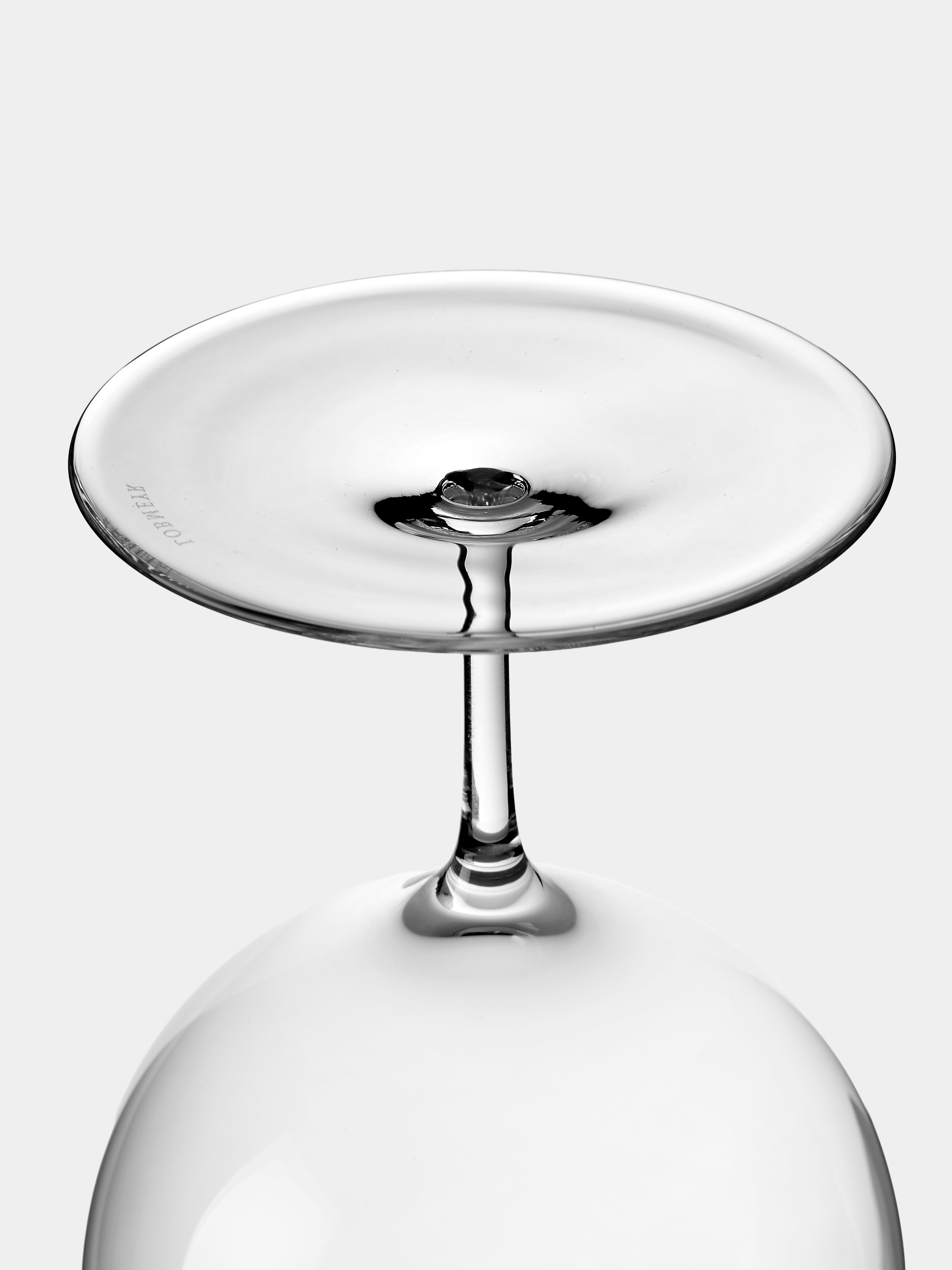 Ballerina Crystal Rich Red Wine Glass