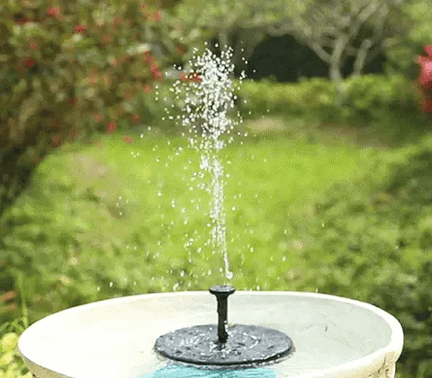 Floating Solar Fountain Pump – 13cm/16cm/18cm for Bird Bath & Pond