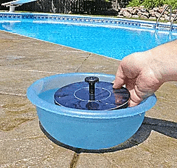 Floating Solar Fountain Pump – 13cm/16cm/18cm for Bird Bath & Pond