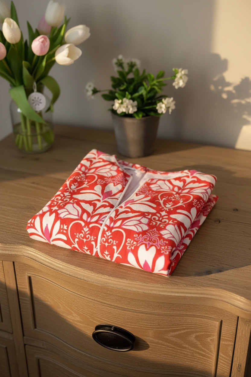 NEW🔥 Spring Long Sleeve V Neck Printed Party Dress