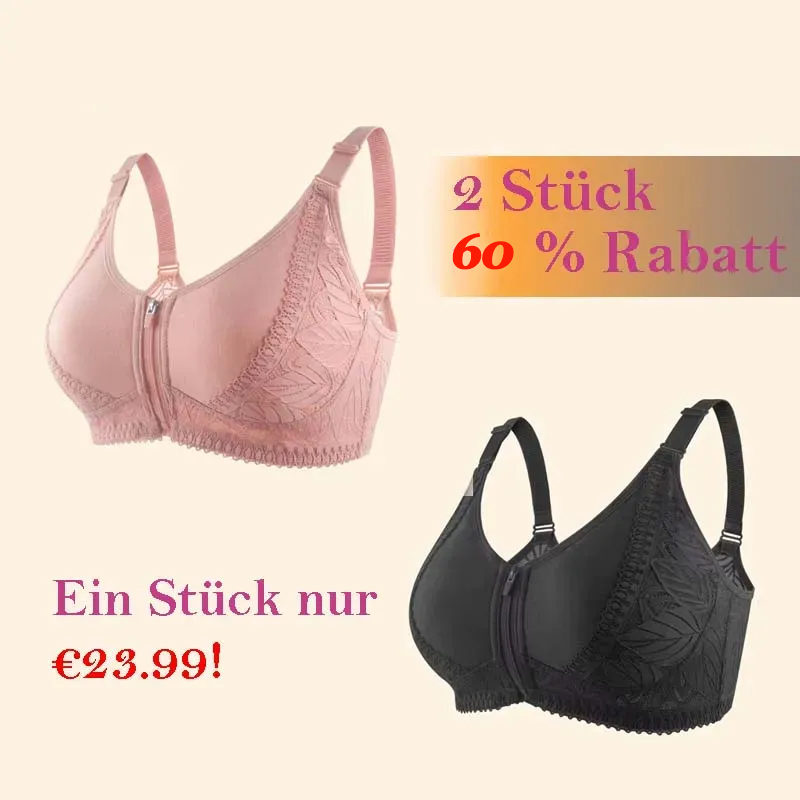 🔥Letzter Tag: 50% Rabatt🔥 - Bügelloser BH mit durchgehendem Reißverschluss und voller Abdeckung-01