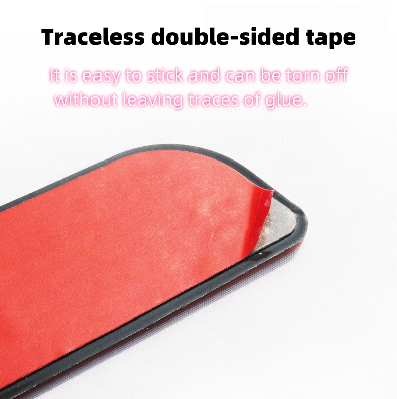 Car silicone door sill protection strip (with special car logo)