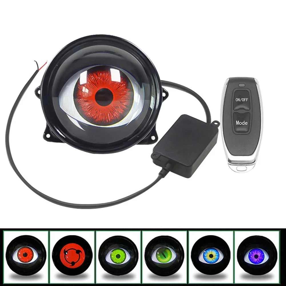 Car Devil Eyes Lens Lights