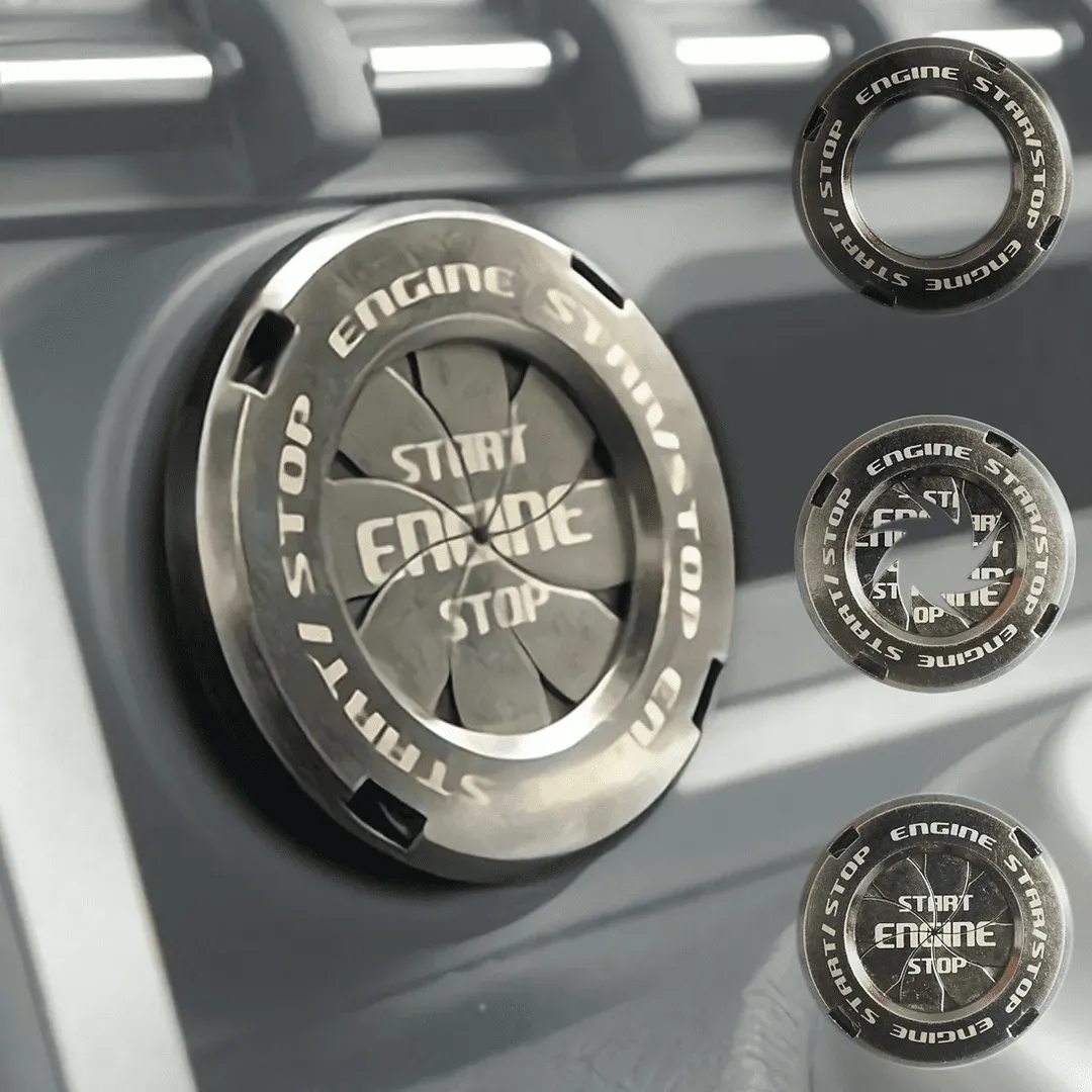 Car Push Start Button Cover