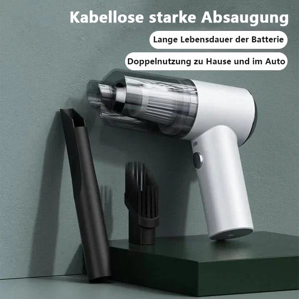 🔥Letzter Tag Promotion 49% Rabatt - Leistungsstarker kabelloser Autostaubsauger