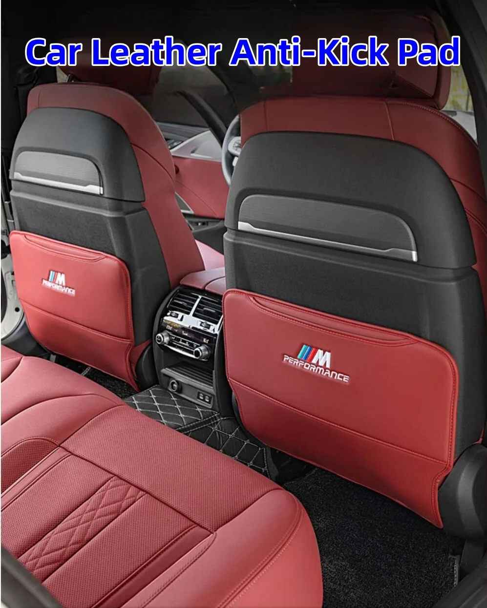 🔥Hot sale🔥Car half bag leather storage anti-dirty anti-kick pad(2PC)