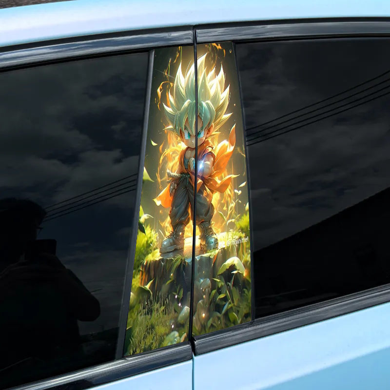 Car center pillar sticker（2PCS）-XC111