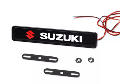 Stylish Atmosphere Car Center Grille LED Logo Light