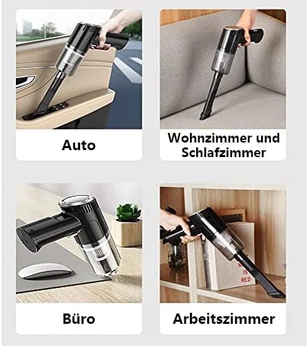 🔥Letzter Tag Promotion 49% Rabatt - Leistungsstarker kabelloser Autostaubsauger