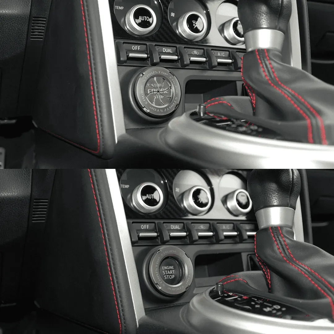 Car Push Start Button Cover