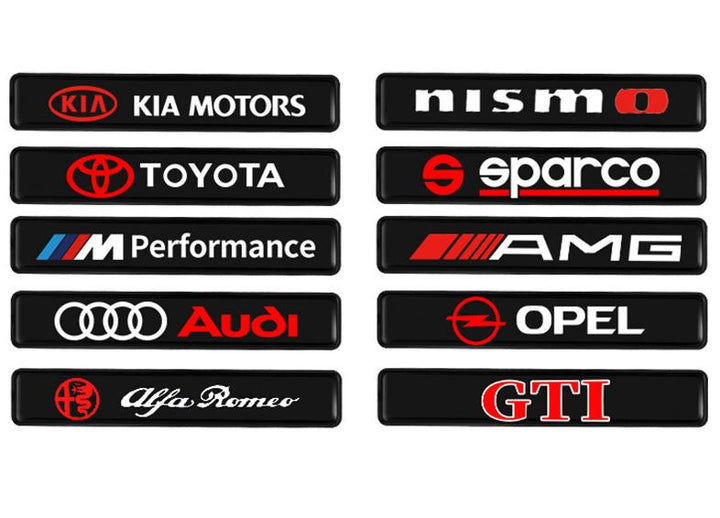 Stylish Atmosphere Car Center Grille LED Logo Light