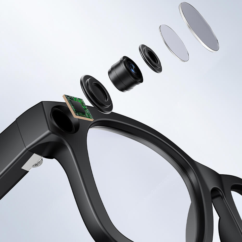  Kamera Brille AI Smart Glasses
