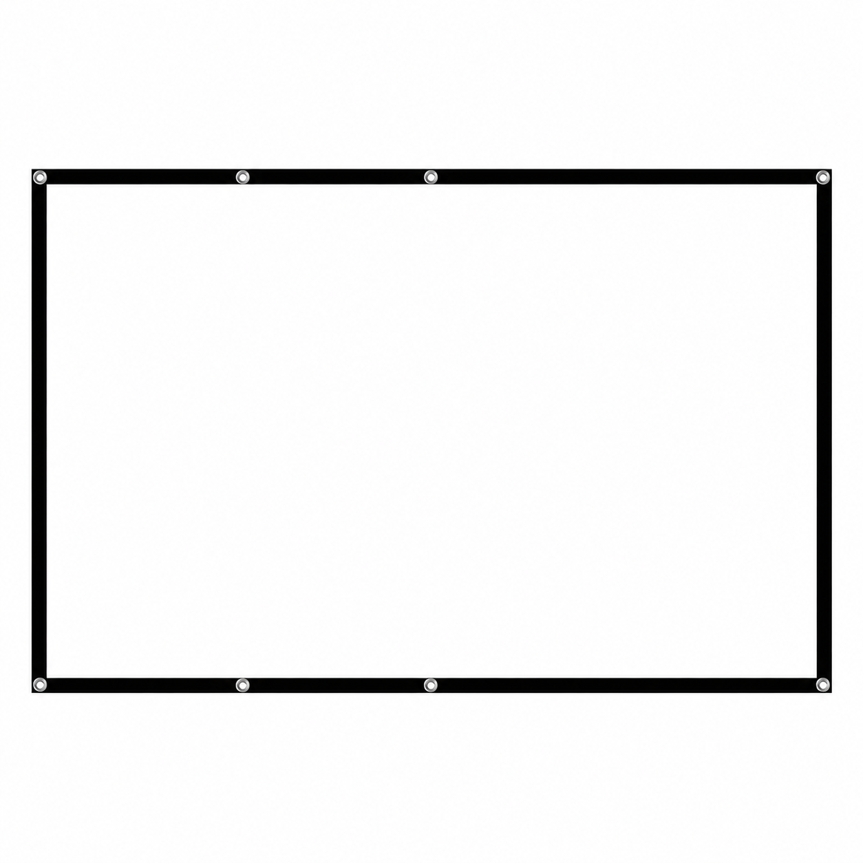 Tragbare 100" Projektionsleinwand