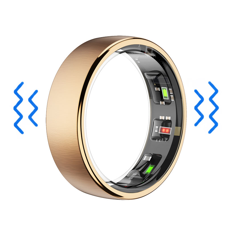 Smart Ring – Ultraleichter Fitness Ring ohne Abo mit intelligentem Schlaftracking – 3 Farben, Größen 7–14
