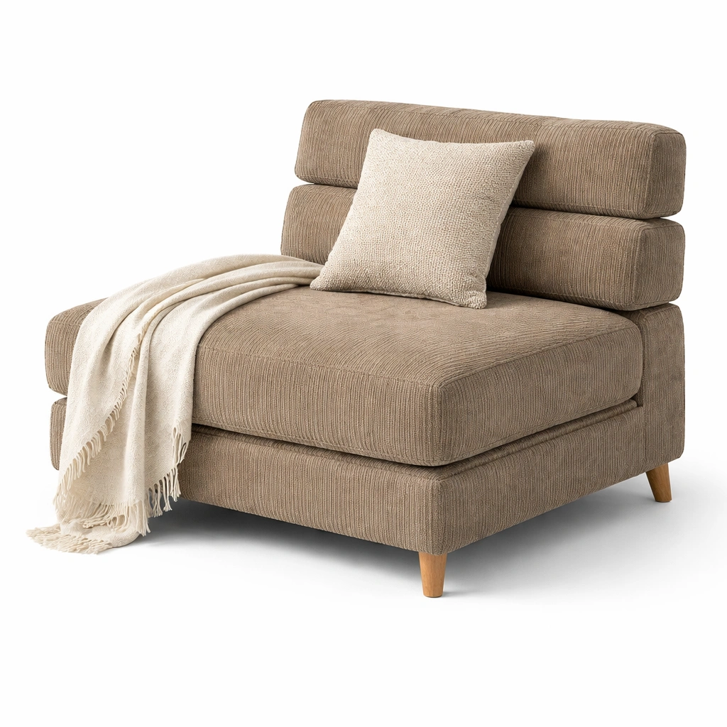 Polstersessel Braun mit breiter Sitzfl?che-roomaroa