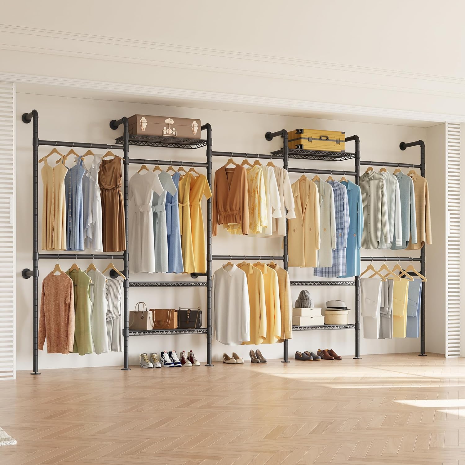 Industrial Clothes Rack