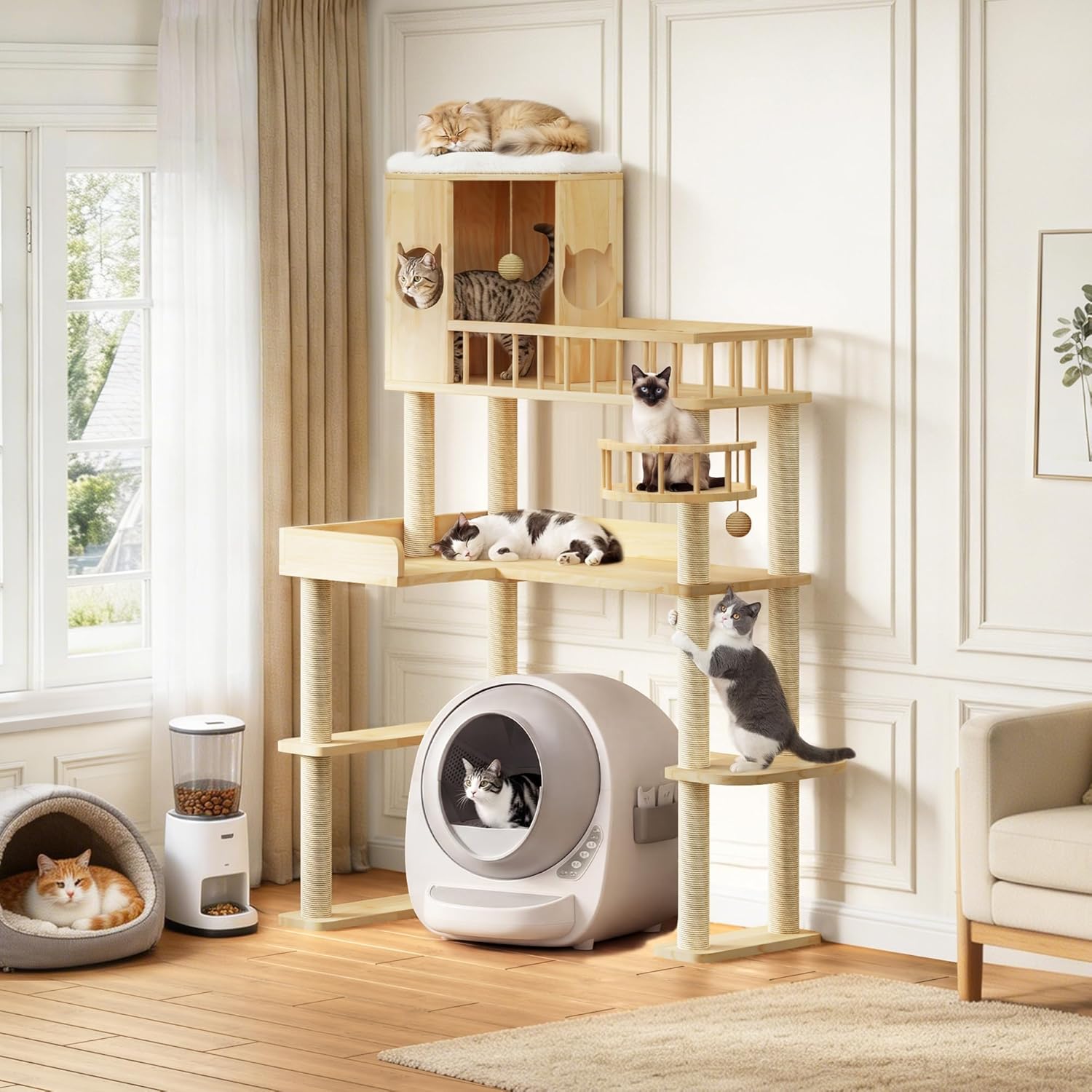 Cats Tree for Indoor Cats