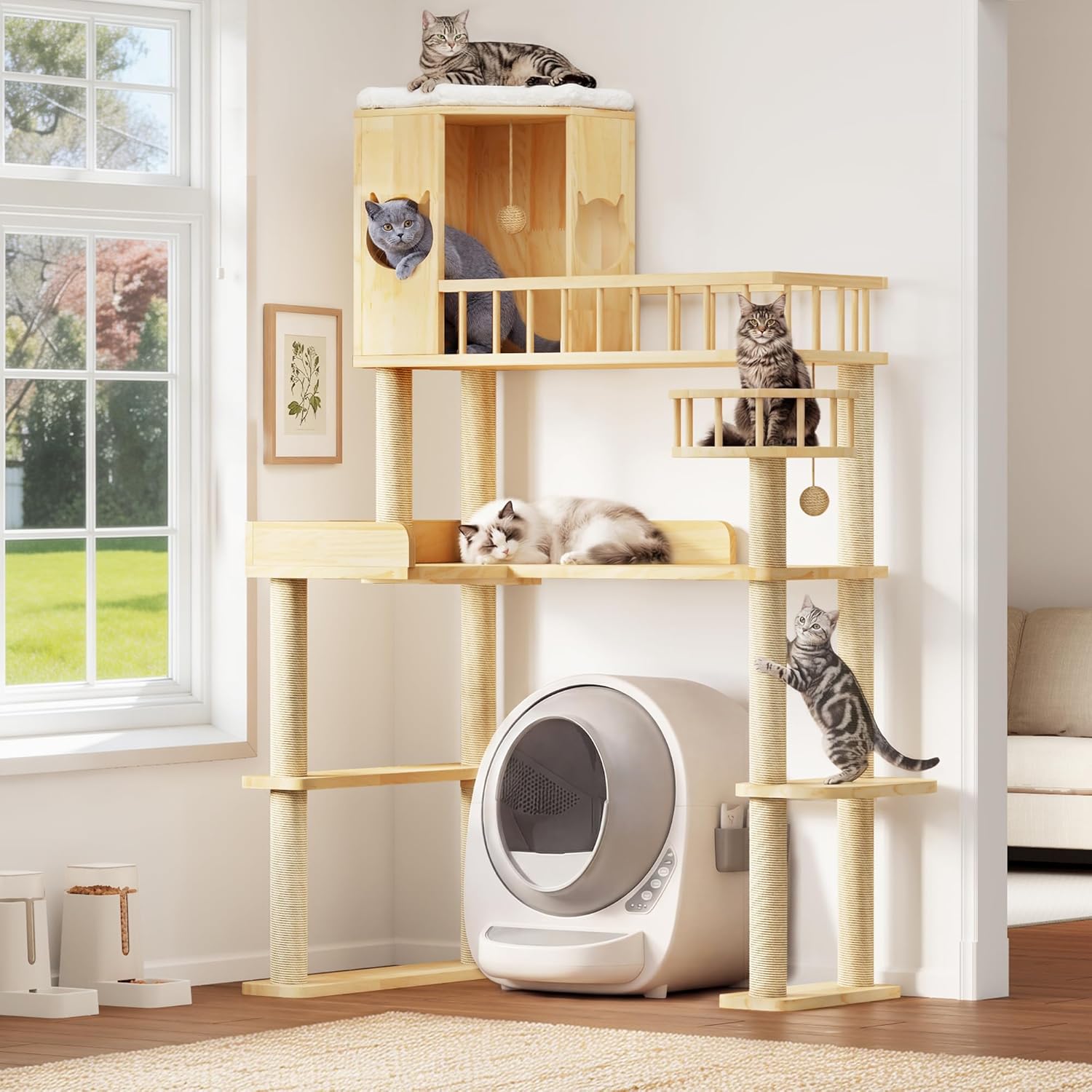 Cats Tree for Indoor Cats