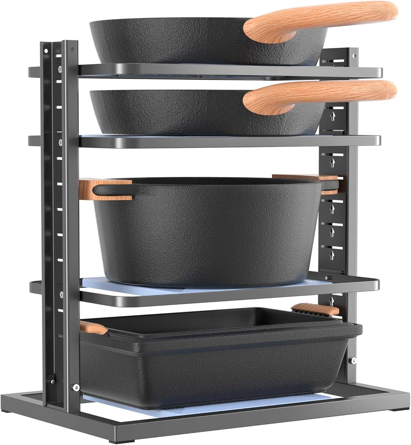 Pots and Pans Organizer for under Cabinet,