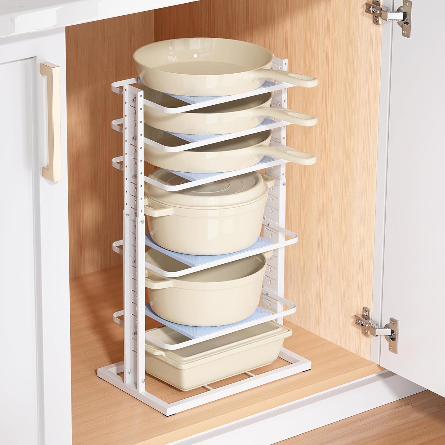 Pots and Pans Organizer for under Cabinet,