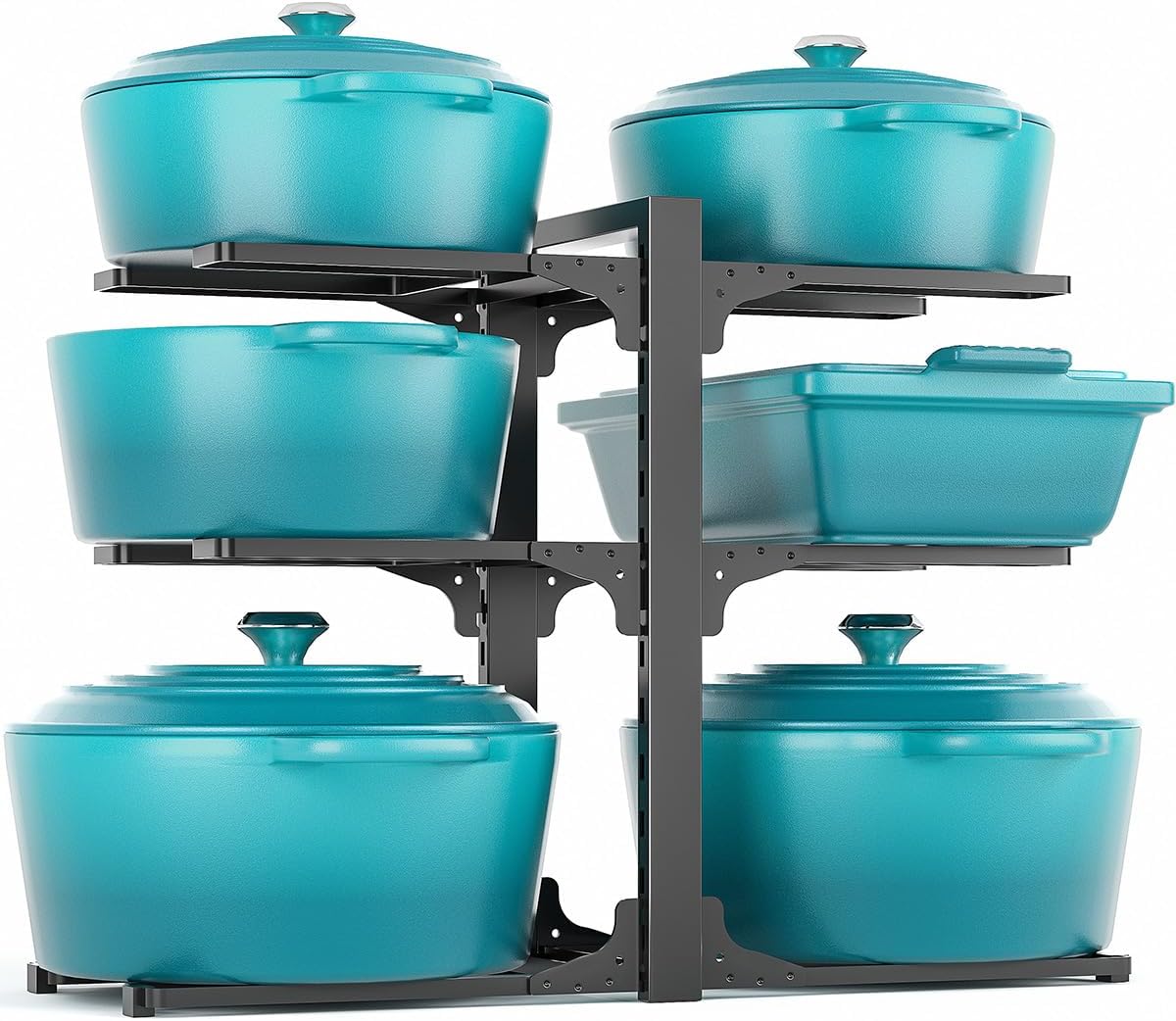 Heavy Duty Pots and Pans Organizer under Cabinet
