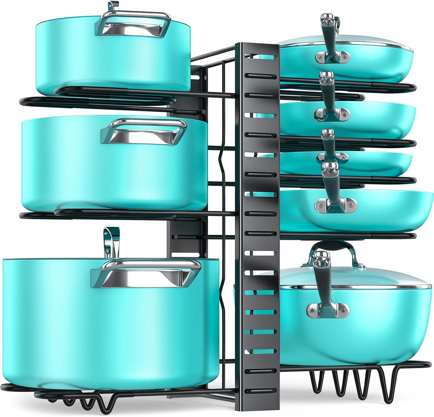 Heavy Duty Pots and Pans Organizer under Cabinet