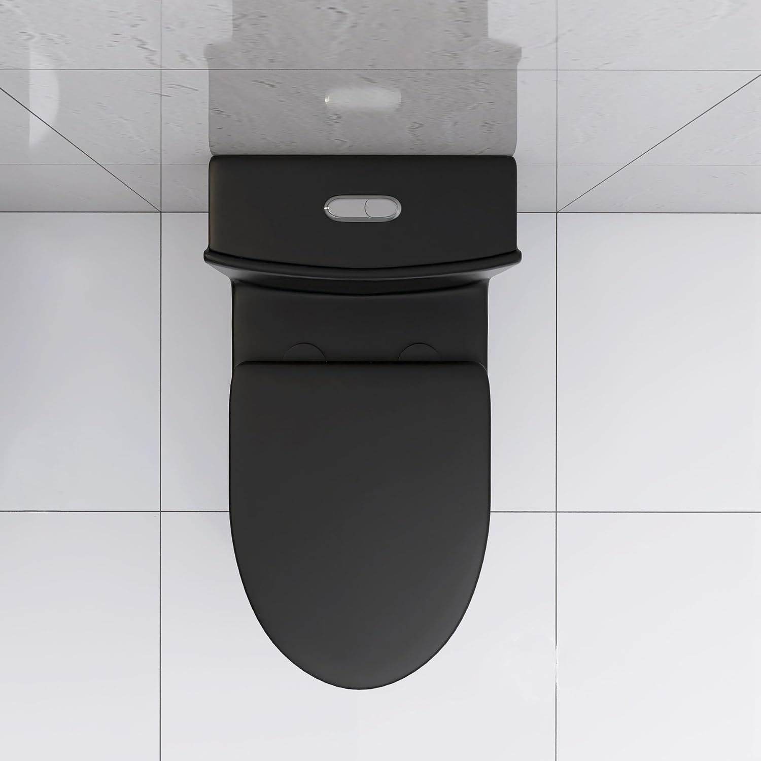 Dual Flush Toilet for Small Bathroom