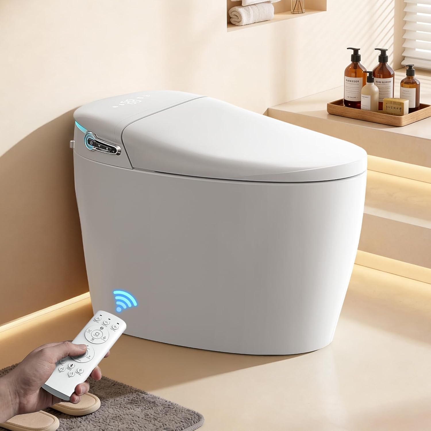Smart Toilet with Bidet Built-in
