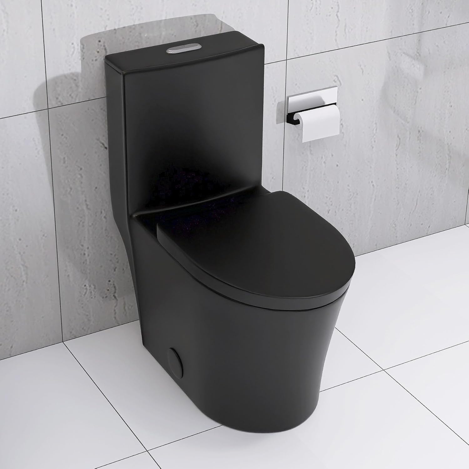Dual Flush Toilet for Small Bathroom