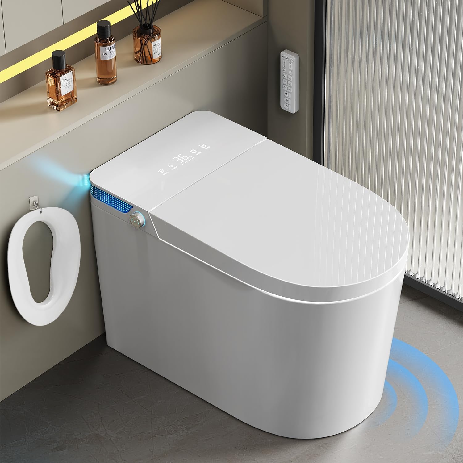 Smart Toilet with Bidet Built-in