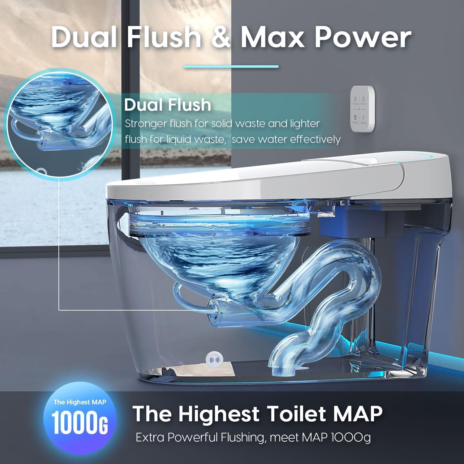 Smart Toilet Auto Flush