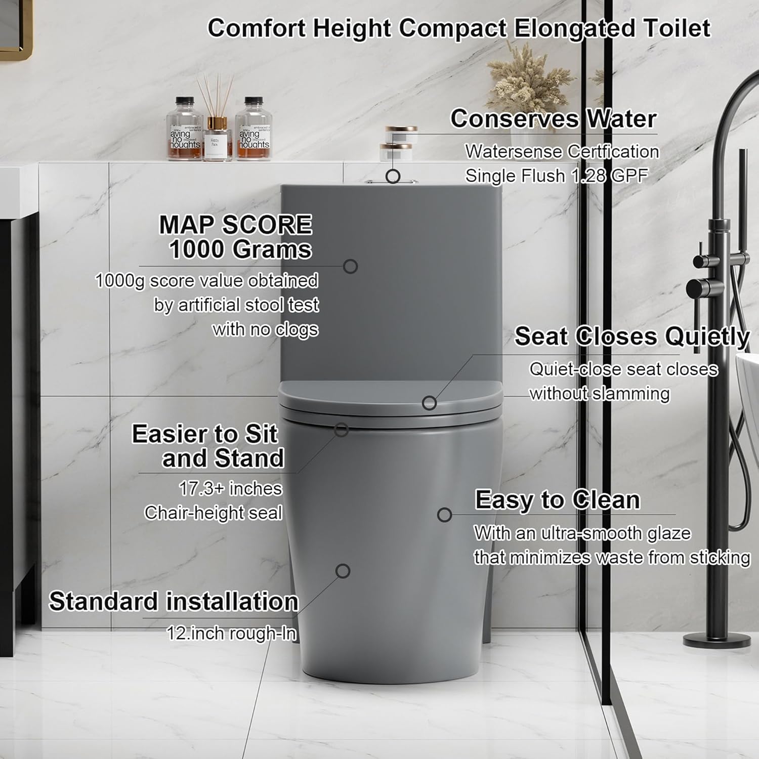 One Piece Toilets for Bathrooms